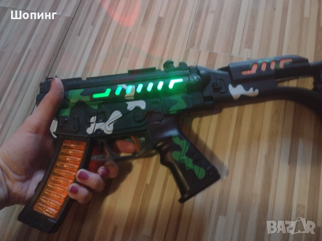 Голям полицейски комплект и автомат, снимка 7 - Други - 31152282