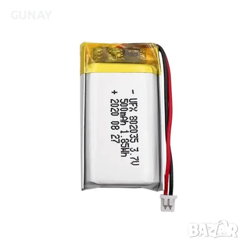 LITER ENERGY 3.7V Li-Po Батерии 450835 651723 402030 502030 101920 801825 602030 602040 Li-ion, снимка 11 - Друга електроника - 55481473