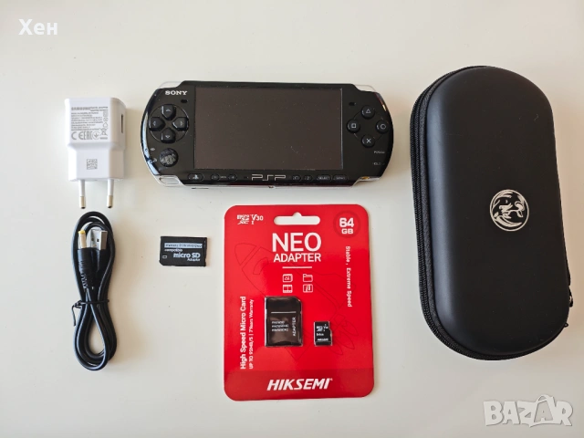 Sony PSP 3000 - Playstation Portable - качени много игри - ARK-4 