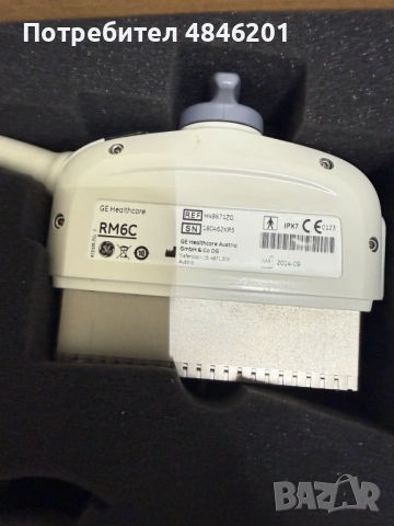 Обемна micro-convex сонда GE RM6C - 3D/4D, производство 09.2014г., снимка 2 - Медицинска апаратура - 54778872