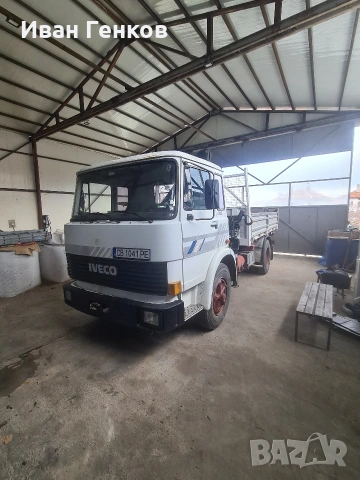 самосвал с кран ивеко , снимка 3 - Камиони - 54136588