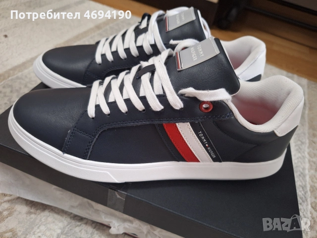 Оригинални мъжки кецове Tommy Hilfiger, снимка 2 - Маратонки - 55015907