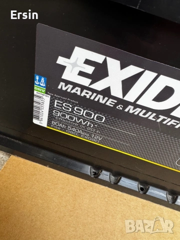 Гелов Акумулатор EXIDE ES900 GEL 80Ah (Много малко са ползвани)  (Свалени от нови Кемпери) , снимка 6 - Къмпинг мебели - 54732351
