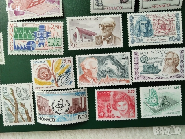 Монако 1987, снимка 5 - Филателия - 54842738