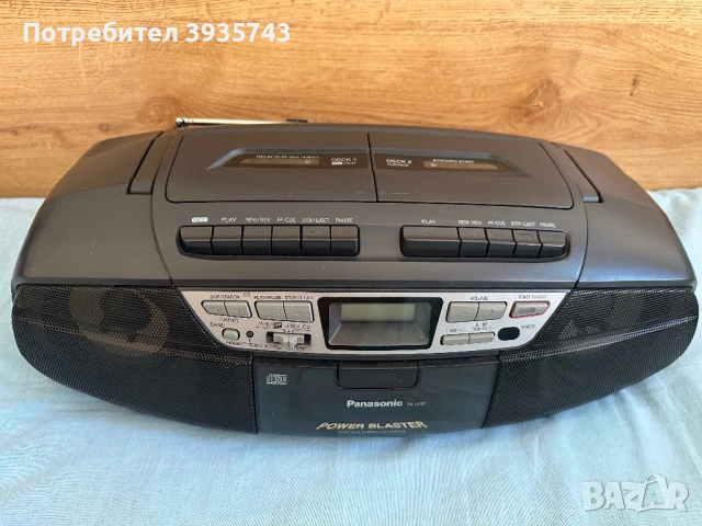 Panasonic RX-DT37 boombox , снимка 6 - Радиокасетофони, транзистори - 54846747