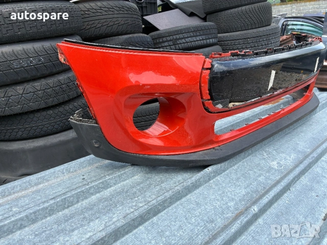 Предна броня Mini Cooper F55 F56 Мини Купър Ф55,56 2014- 2021г. Оригинална. , снимка 3 - Части - 54554586