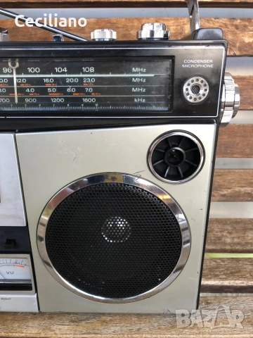 Радиокасетофон SANYO M4500K (Japan)! , снимка 8 - Радиокасетофони, транзистори - 54990932