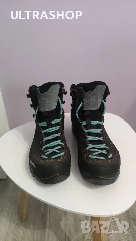 Дамски Туристически обувки SALEWA Mountain Trainer Mid GTX (Gore-Tex) – Размер 38, снимка 7 - Други - 55383373