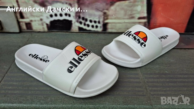 Английски дамски чехли, снимка 2 - Чехли - 54376900