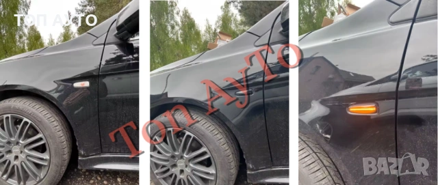 Страничен Опушен Динамичен LED Мигач За Митсубиши Mitsubishi E8 одобрен, снимка 16 - Аксесоари и консумативи - 54921729