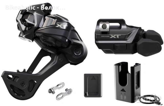Комплект задвижване Shimano XT Di2 M8250-SGS 12-speed Drivetrain Upgrade Kit I-Spec EV