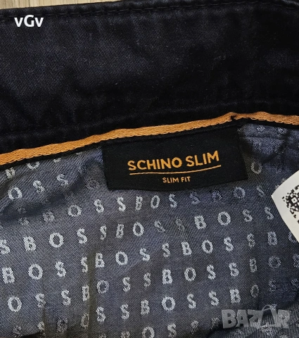 Мъжки панталон Boss Schino Slim - 36, снимка 4 - Панталони - 55081004