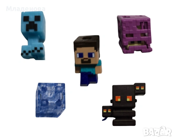 Колекция Kinder Joy Minecraft, снимка 2 - Фигурки - 54604421