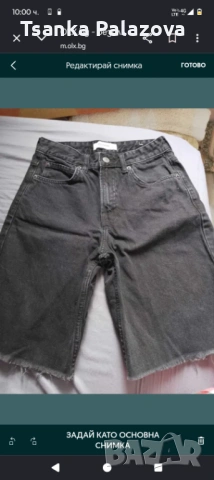 Къси дънки Pull and Bear EUR 32, снимка 2 - Дънки - 54758904