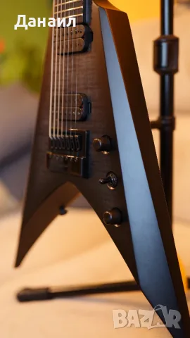 Solar V1.7FBB - Flame Black Burst Matte - като нова, снимка 6 - Китари - 55665245