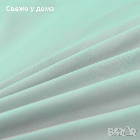 Комплект спално бельо 160x200 см с 2 калъфки 70x80 см, сатенени райета, микрофибър/памук, снимка 4 - Спално бельо - 55159255