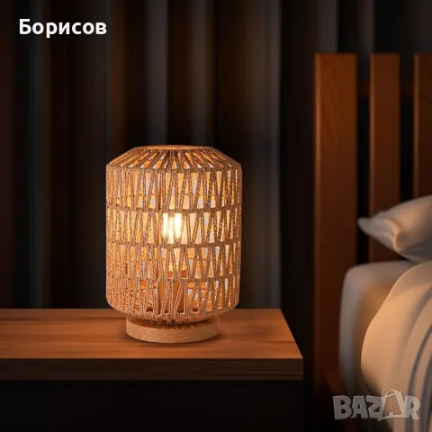 NUANYU декоративна настолна лампа, снимка 12 - Настолни лампи - 55610560