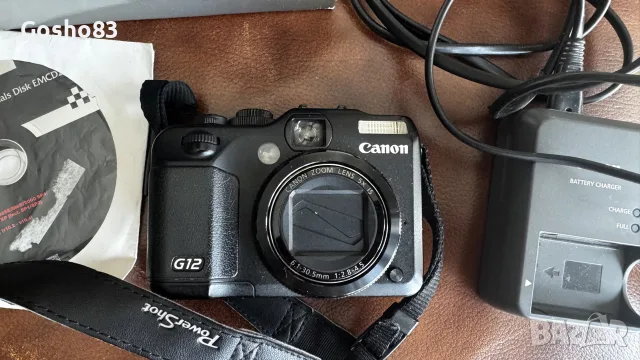 Canon Powershot G12 Digital Camera , снимка 3 - Фотоапарати - 55332676