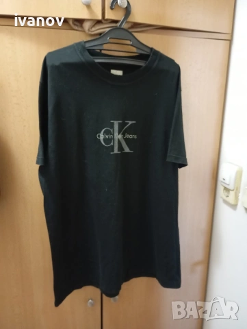 Тениска Calvin Klein jeans размер XXL , снимка 2 - Тениски - 55075985