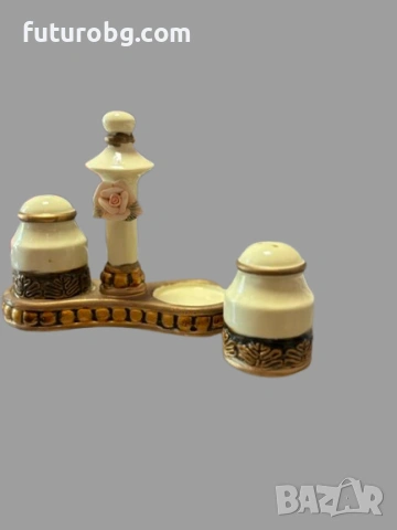 Керамична солница 2бр., снимка 2 - Аксесоари за кухня - 55045074