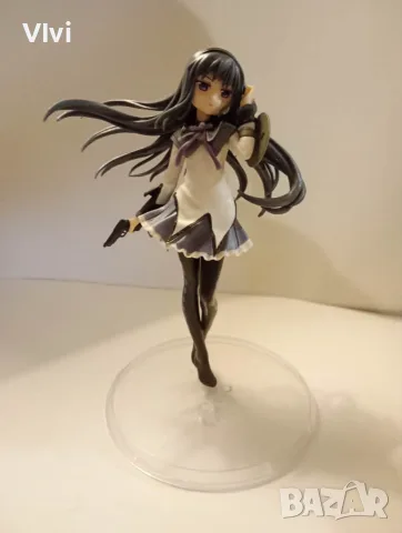 Аниме фигурка Homura Akemi нова, 16 см от Puella Magi Madoka Magica