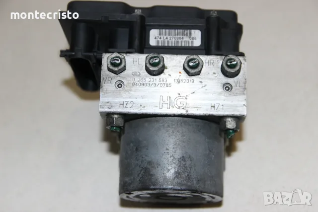 ABS модул Opel Meriva A (2003-2010г.) 0265231583 / 13182319 / 0265800443 / 0 265 231 583, снимка 3 - Части - 55323747