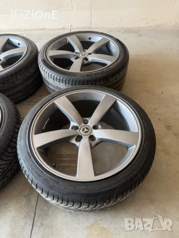 21” джанти с гуми 5x112 Mercedes Ml Gl W164/x164, снимка 4 - Гуми и джанти - 55547139