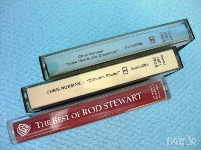 Chris Norman, Rod Steward - лицензирани аудио касети, снимка 2 - Аудио касети - 55515152