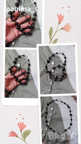 Шест различни броя / Винтидж / Гердан и гердан тип чокър , снимка 7 - Колиета, медальони, синджири - 54051223