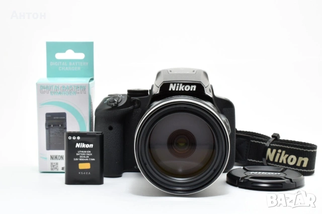 Фотоапарат Nikon P900 отличен! , снимка 3 - Фотоапарати - 54838387