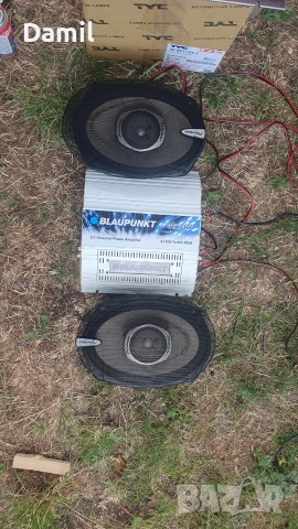 Pioneer 6x9''+Авто усилвател, снимка 4 - Ресийвъри, усилватели, смесителни пултове - 53186268