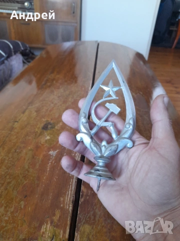 Стар връх за знаме, снимка 4 - Други ценни предмети - 54346191