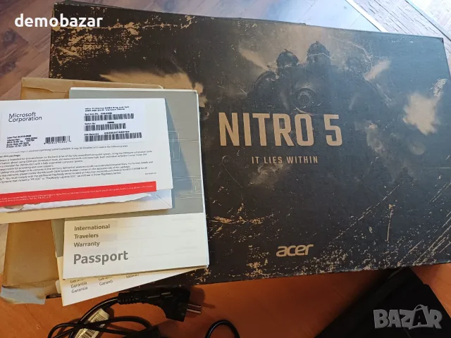 17.3' 144Hz Gaming Acer Nitro /16GB DDR5/RTX 3050ti/1TB Nvme SSD Samsung/КАТО НОВ, снимка 4 - Лаптопи за игри - 55483121