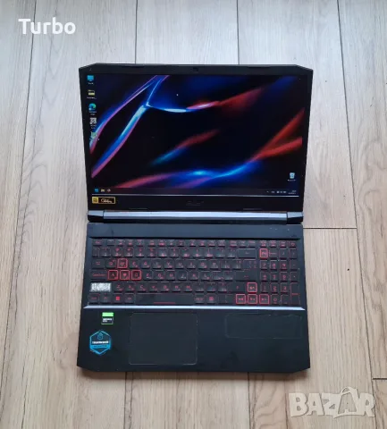 15.6' 144hz IPS Acer Nitro 5 i5-11400H/RTX 1650 4GB GDDR6/8GB/512GB SSD