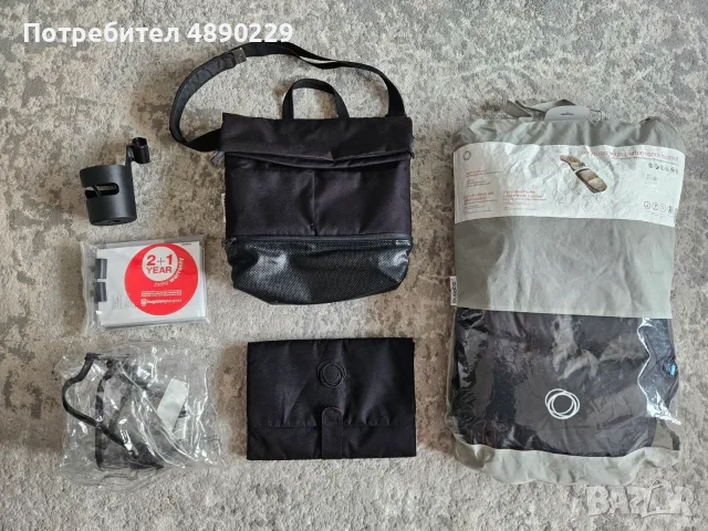 Bugaboo Buffalo 2 в 1 детска/бебешка количка (модел 2017) с аксесоари, снимка 4 - Детски колички - 55337820