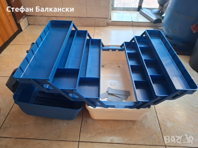 Голям куфар за риболовКуфар за риболов Plastica Panaro 138, снимка 2 - Такъми - 55018531