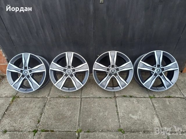 ОРИГИНАЛНИ джанти 17 ' цола 5x112 MERCEDES C KLASSE W205 / МЕРЦЕДЕС 7J ET48,5