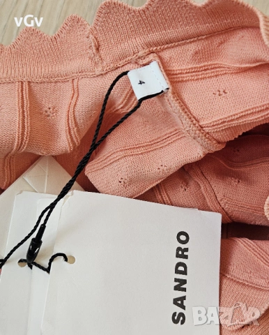 Дамска жилетка Sandro - 4/S, снимка 12 - Блузи - 54165652