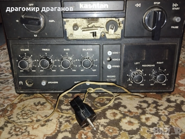 толкова магнетофон kashtan за части , снимка 2 - Други - 54525741
