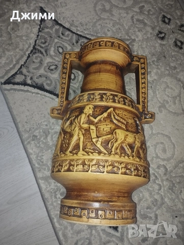 голяма немска ваза, снимка 3 - Антикварни и старинни предмети - 54550319
