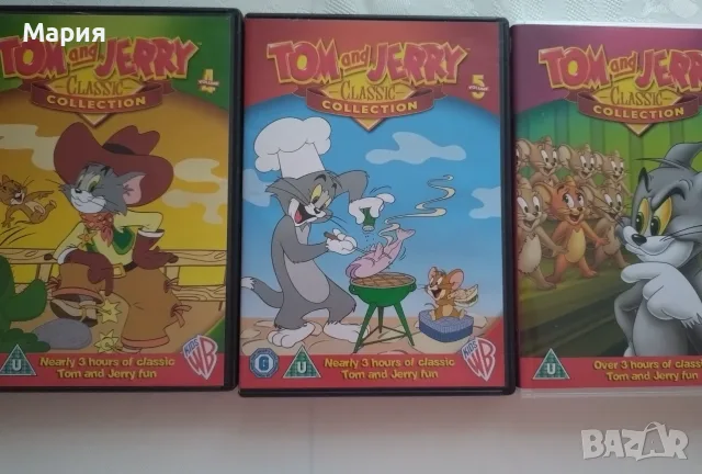 Tom And Jerry Classic Collection DVD, снимка 3 - DVD филми - 55415154