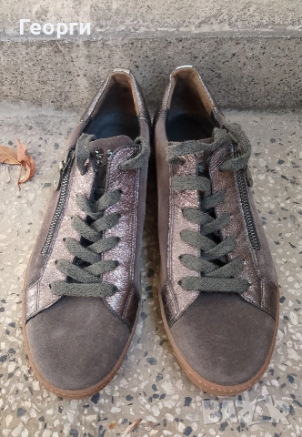 Дамски кецове на Paul Green от естествен велур 41 номер