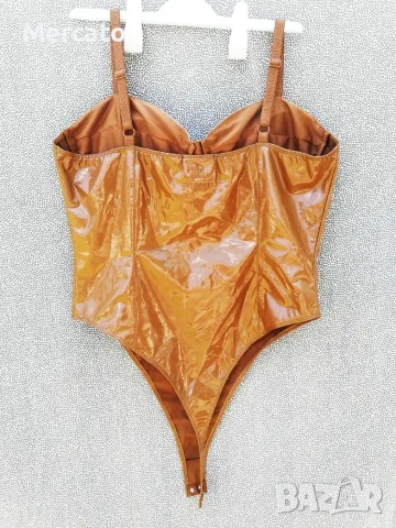 латексово боди от колаборация на Adidas и Ivy Park, снимка 6 - Корсети, бюстиета, топове - 55527463