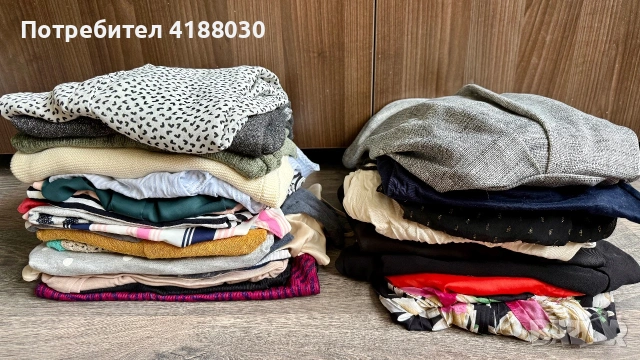 Огромен лот от 55 бр. дамски дрехи и аксесоари – ОБЩО ЗА 50€, снимка 2 - Рокли - 54956617
