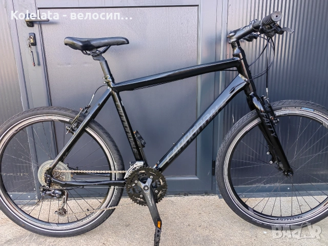 Cannondale 26" алуминиев хибриден градски велосипед, снимка 2 - Велосипеди - 54584847