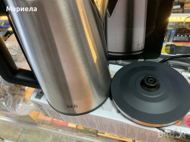 Електрическа кана AEG K5-1-6ST / AEG Deli 5, 2400 W / С настройка на градуса, снимка 9 - Кани - 54836562