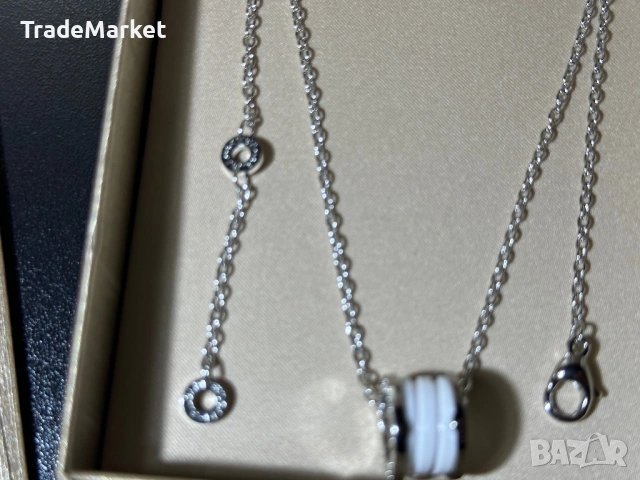 Ново Дамско Колие Bvlgari B.zero1 Save The Children пълен комплект , снимка 6 - Колиета, медальони, синджири - 54381821