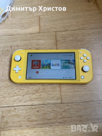 Конзола Nintendo switch lite хакната