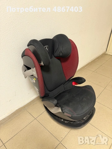 Cybex ferrari isofix детско столче за кола, снимка 4 - Столчета за кола и колело - 55133775
