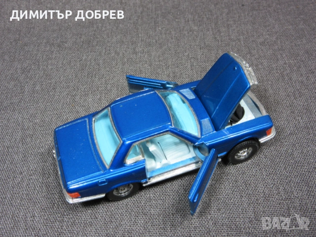 1/43 СТАРА РЕТРО МЕТАЛНА КОЛИЧКА МАЩАБЕН МОДЕЛ MERCEDES-BENZ 350 SL CORGI TOYS, снимка 7 - Колекции - 54119400